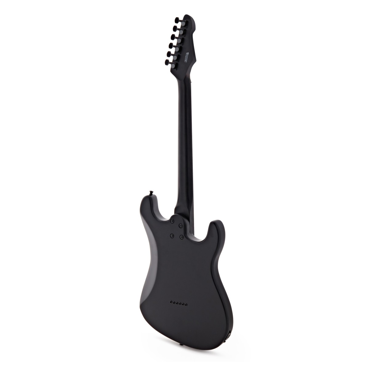 LA Select Modern Left Handed Guitar by Gear4music Blackout