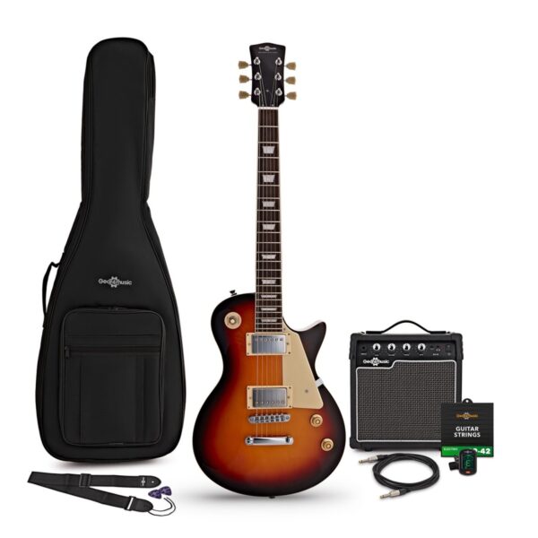 New Jersey Select Electric Guitar Sunburst 10W Guitar Amp & Accessory Pack