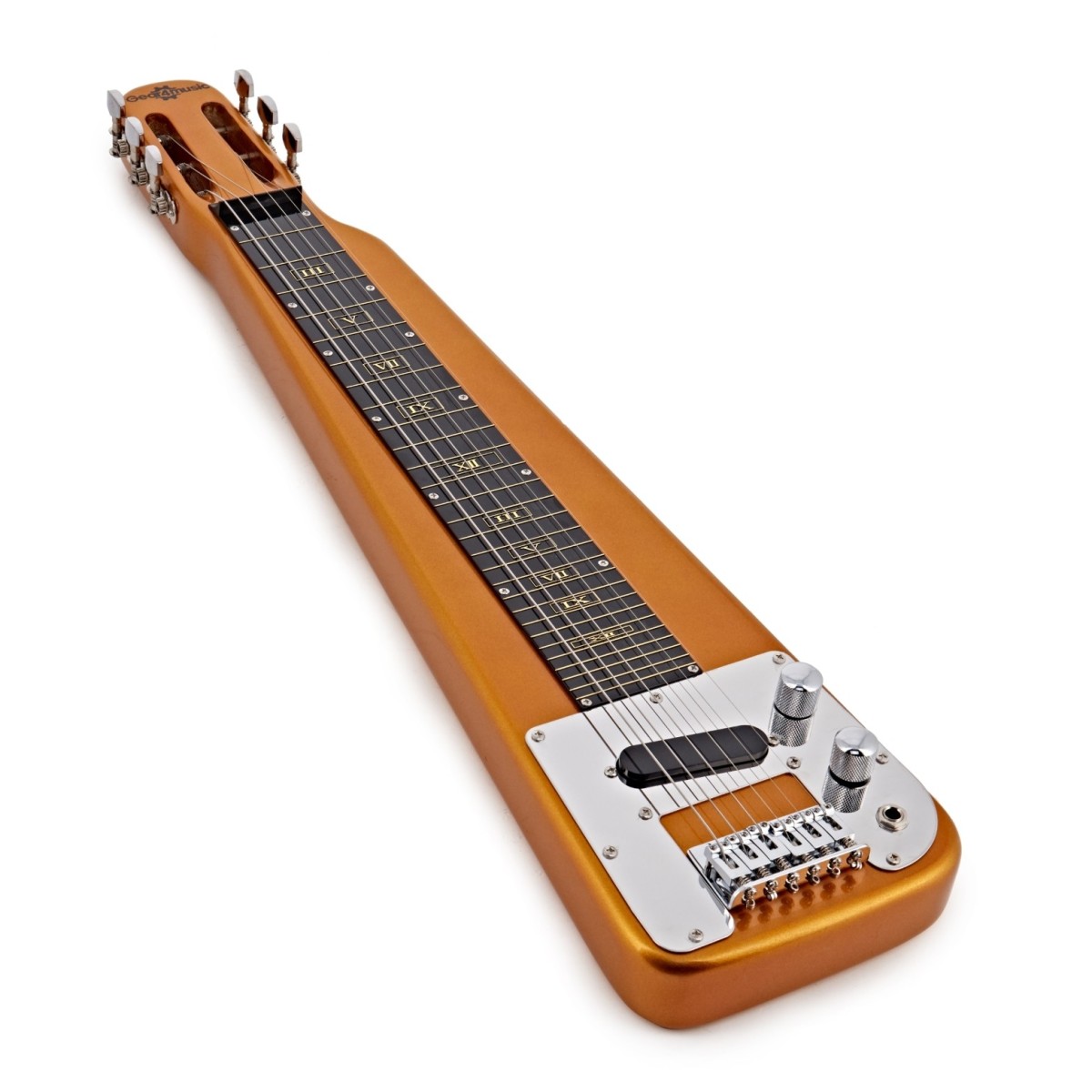 Lap Steel Guitar Starter Kit by Gear4music Gold