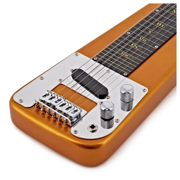 Lap Steel Guitar Starter Kit by Gear4music Gold