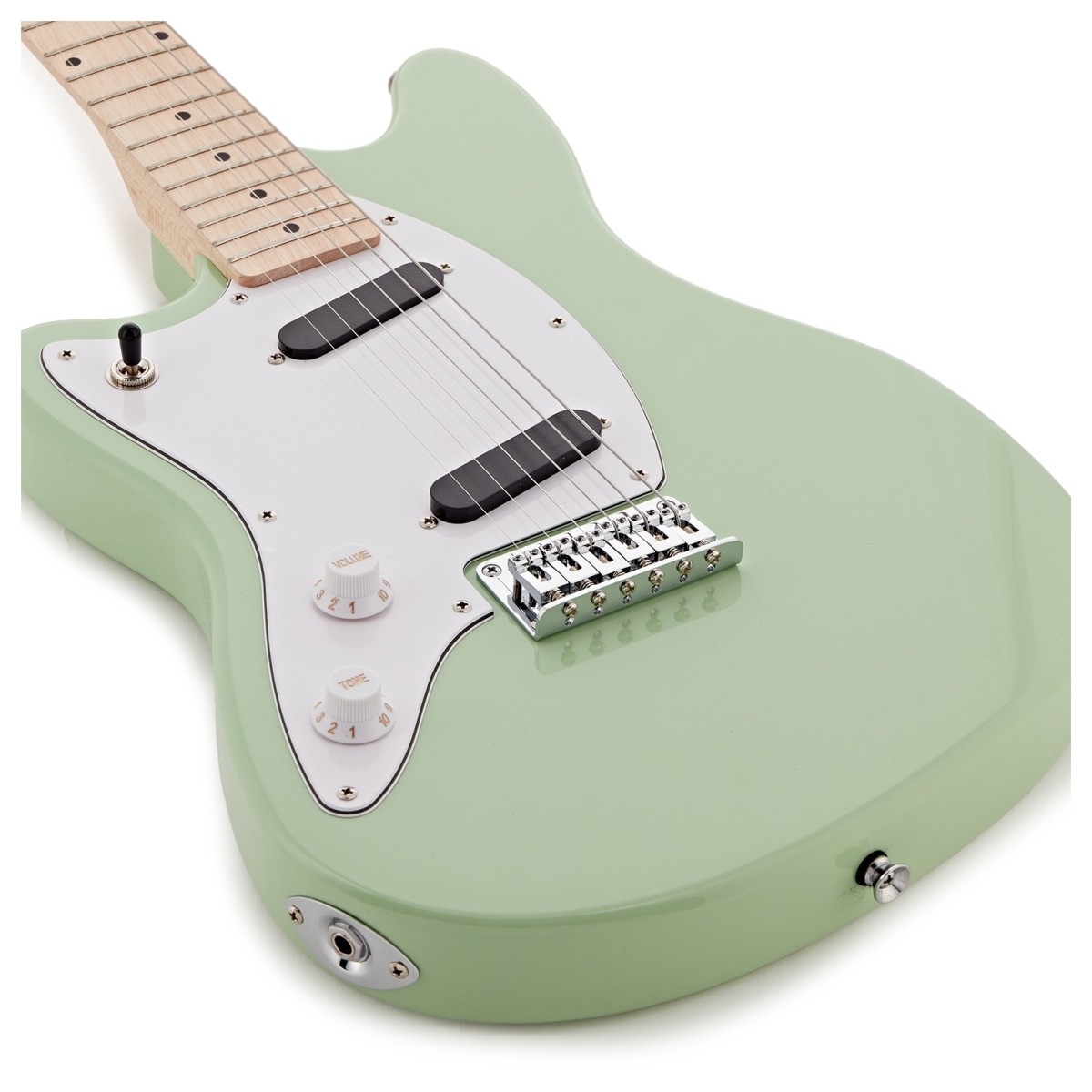 Seattle Left Handed Electric Guitar Seafoam Green 10W Guitar Amp & Accessory Pack