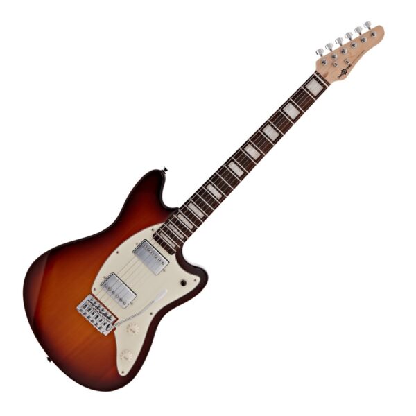 Seattle Select Electric Guitar Sunburst 10W Guitar Amp & Accessory Pack