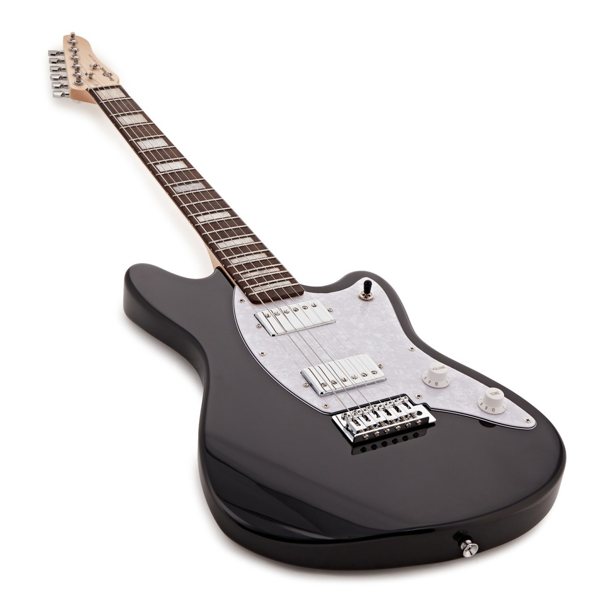 Seattle Select Electric Guitar Black 10W Guitar Amp & Accessory Pack
