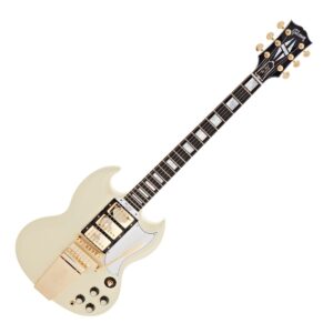 Gibson Custom 1963 Les Paul SG Custom Reissue VOS Classic White #502433