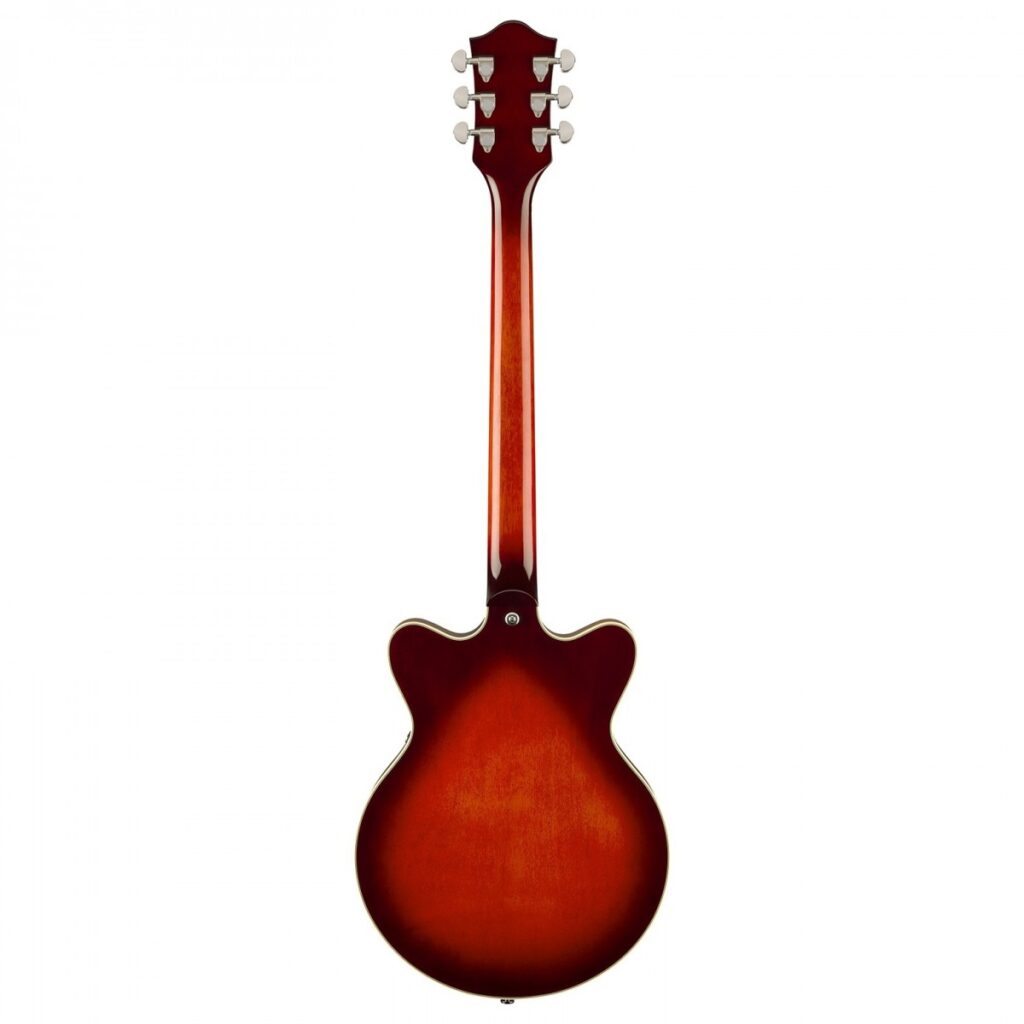 Gretsch G2655 Streamliner Center Block Jr. Double-Cut with V-Stoptail Claret Burst