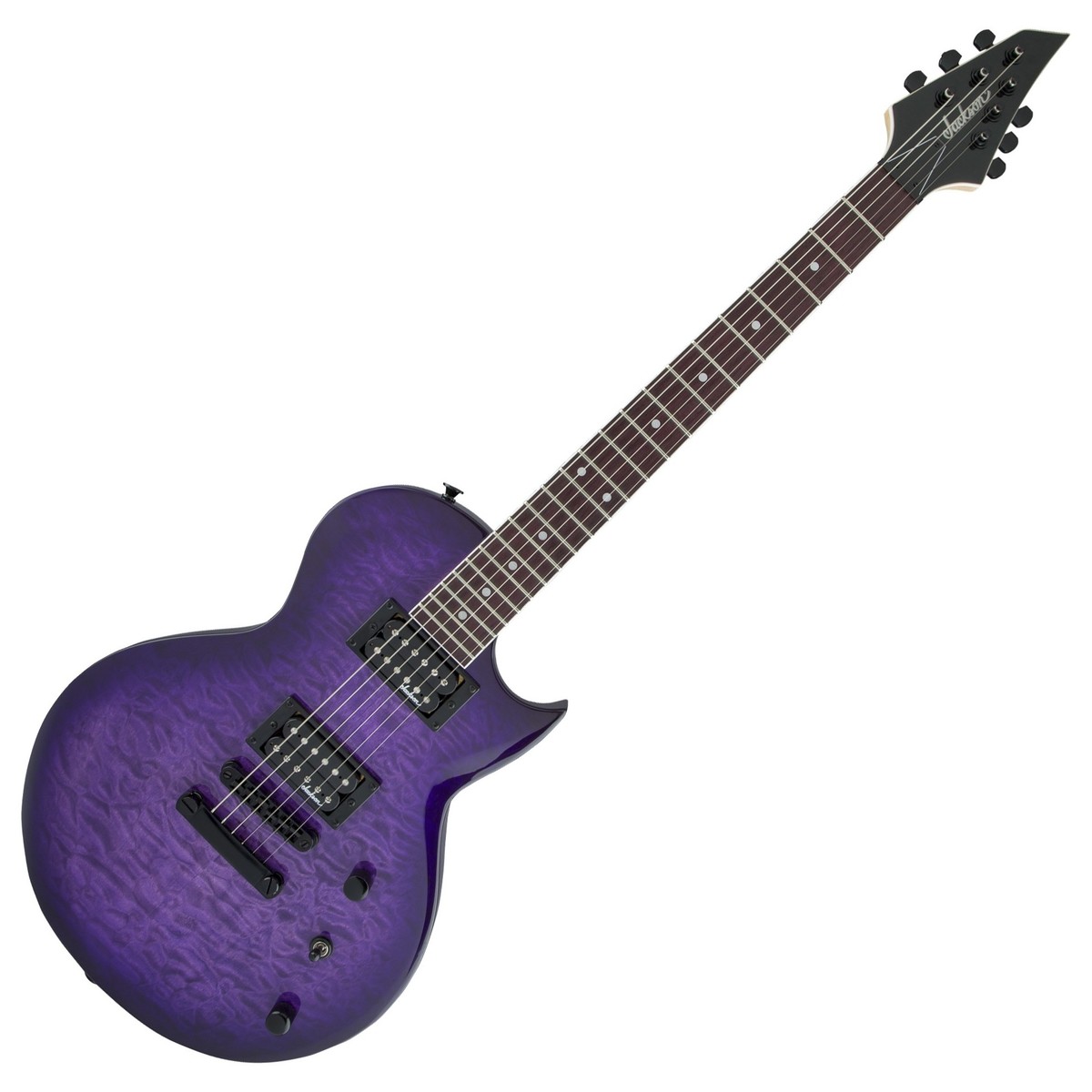 Jackson JS Series Monarkh SC JS22Q Transparent Purple Burst