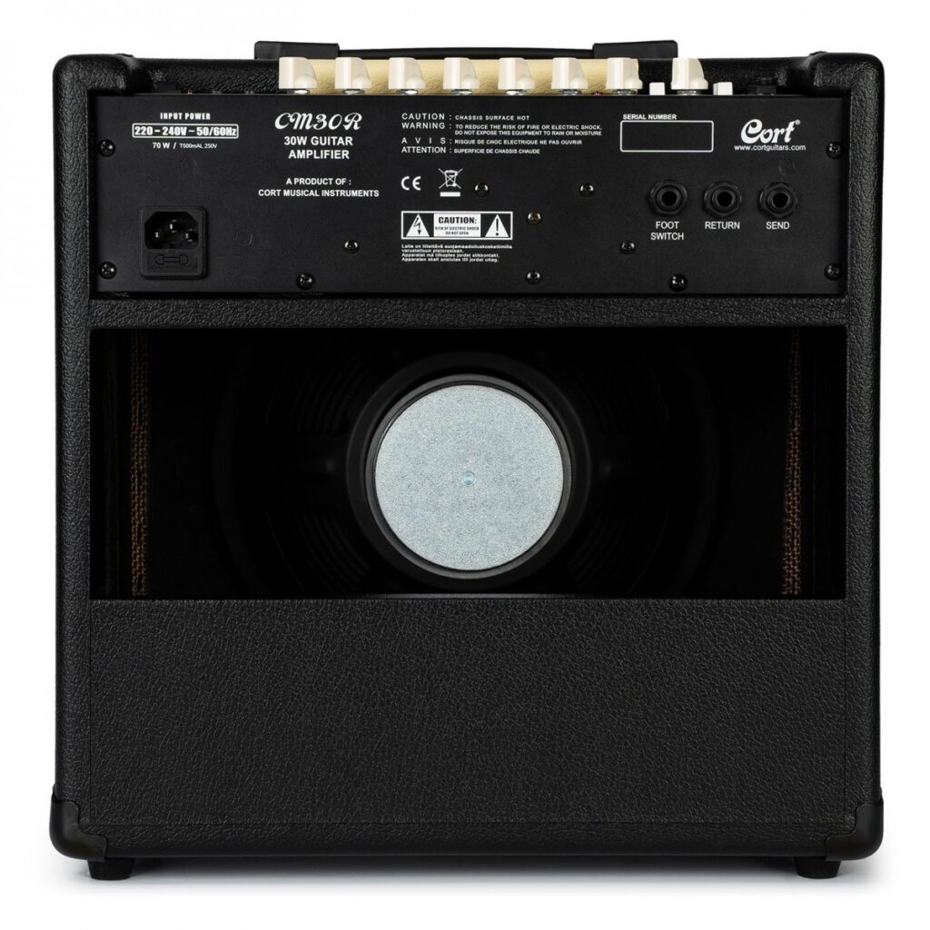 Cort CM30R-UK Black