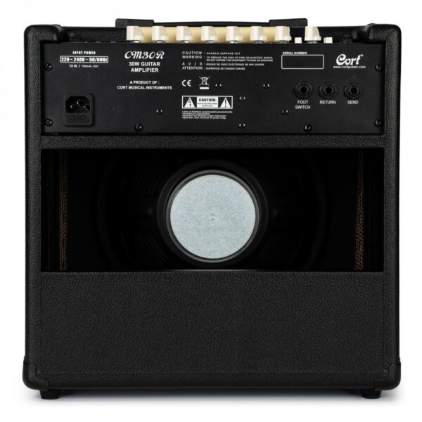 Cort CM30R-UK Black