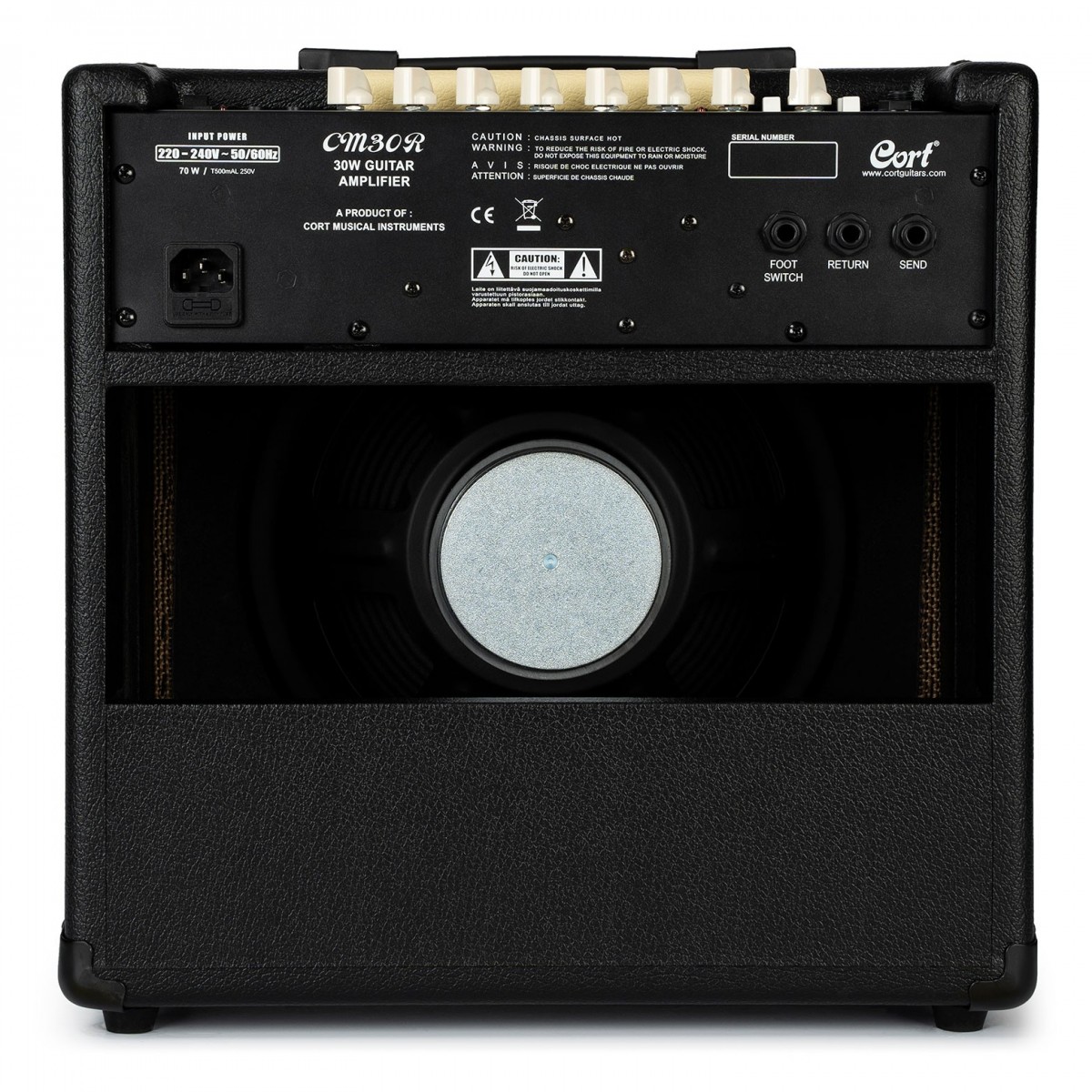 Cort CM30R-UK Black