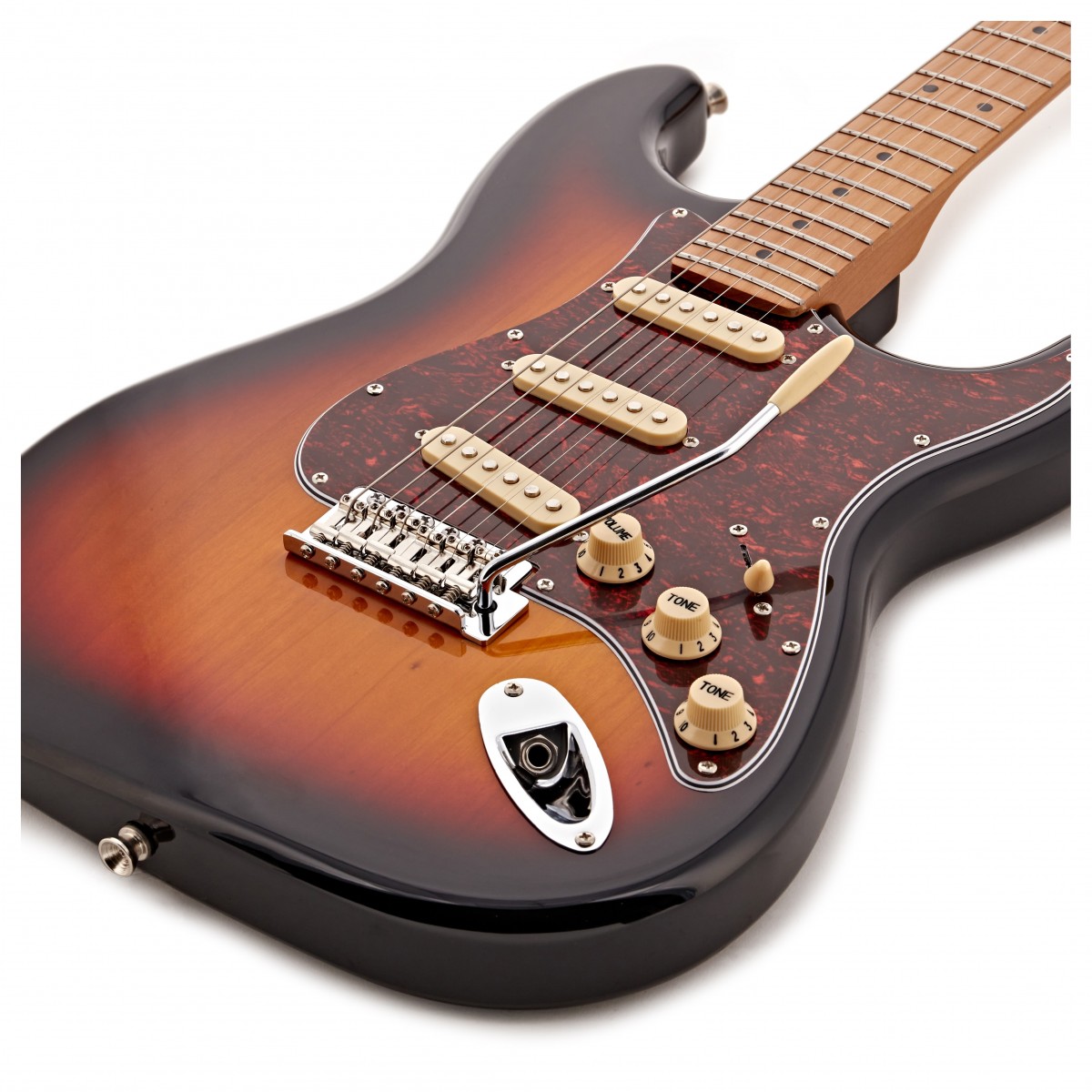 JET Guitars JS-300 Roasted Maple Sunburst