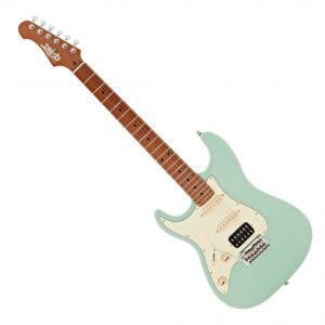 JET Guitars JS-400 HSS Roasted Maple Left Handed Sea Foam Green