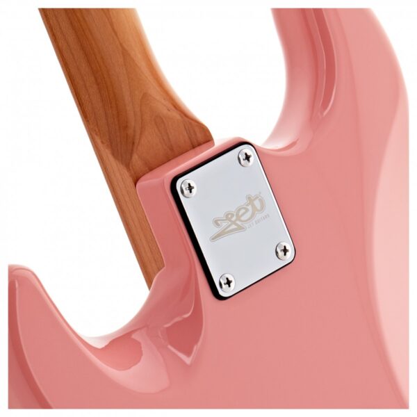 JET Guitars JS-300 Roasted Maple Burgundy Pink
