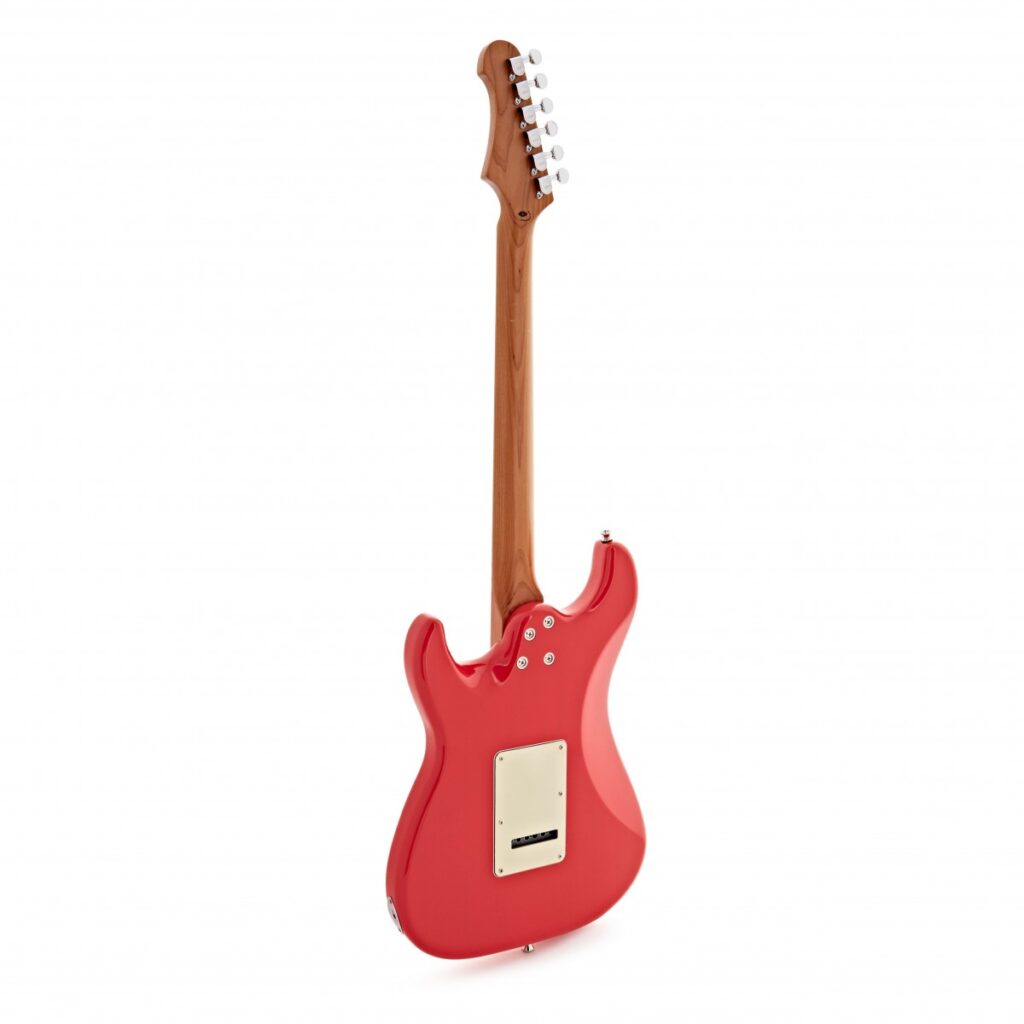 JET Guitars JS-400 HSS Roasted Maple Red