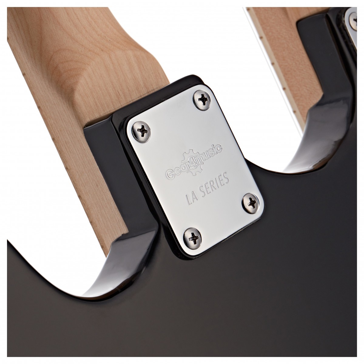 LA Double Neck Guitar by Gear4music Sunburst