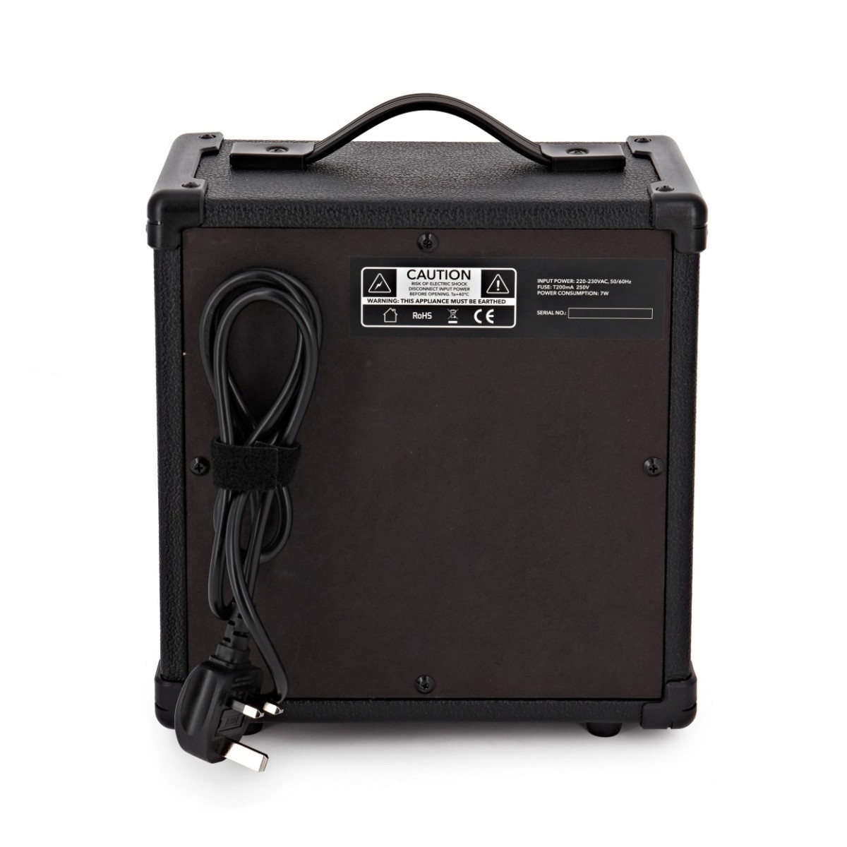 New Jersey Left Handed Electric Guitar Black 10W Guitar Amp & Accessory Pack