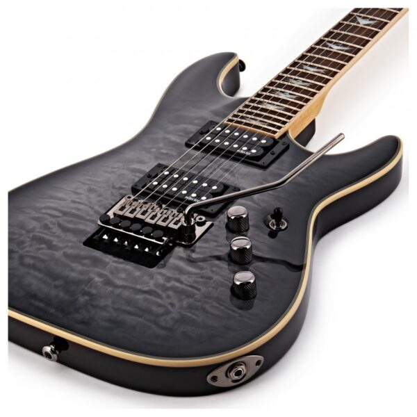 Schecter Omen Extreme-6 FR See-thru Black