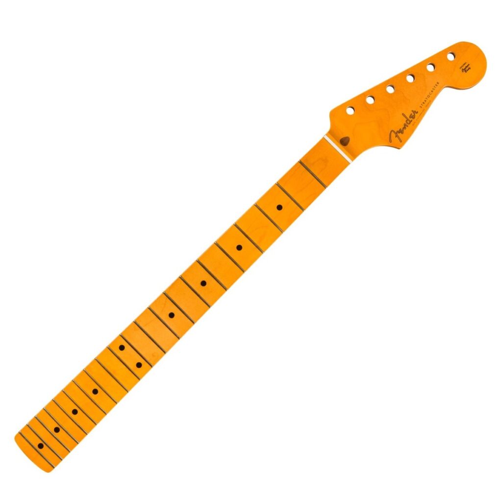 Fender Stratocaster Neck Lacquer 21 Vintage Fret "V" Profile Maple