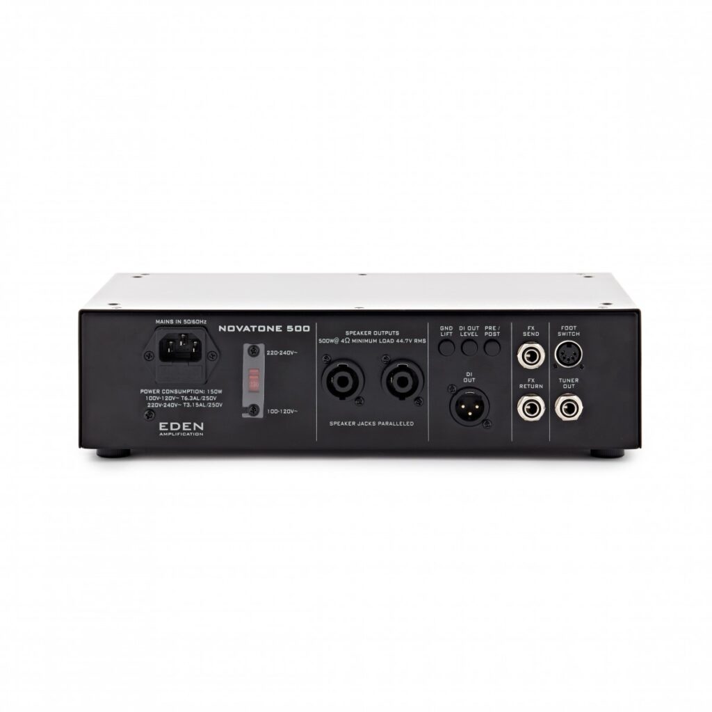 Eden NovaTone 500 Bass Amplifier Head