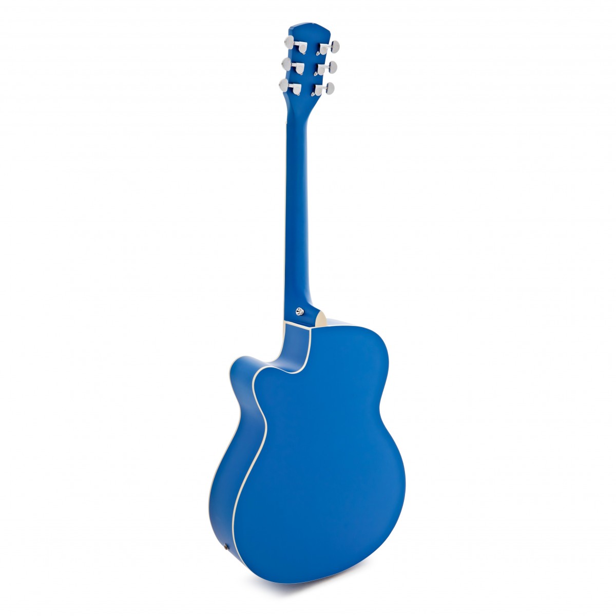 Single Cutaway Electro Acoustic Guitar Blue 15W Acoustic Amp & Accessory Pack
