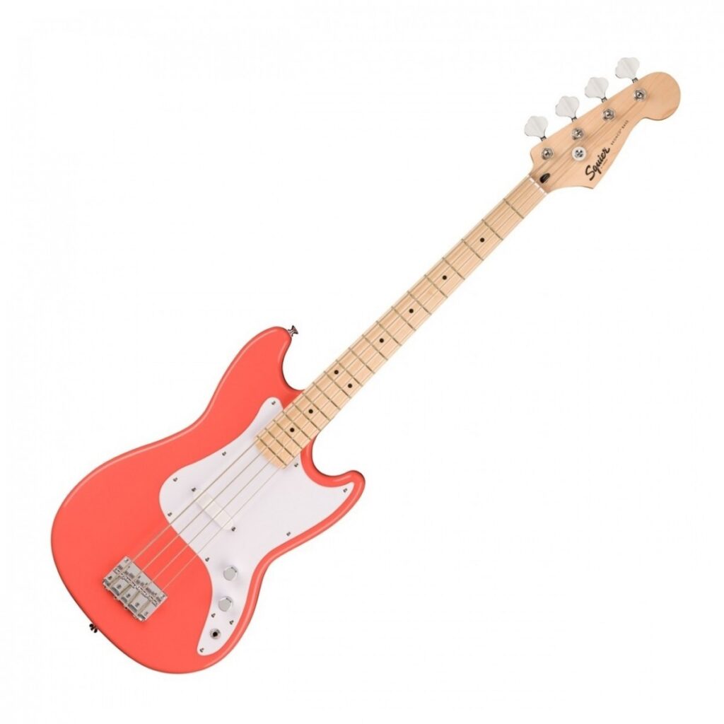 Squier Sonic Bronco Bass Tahitian Coral & Eden Orbiter 8 Bass Combo Amp