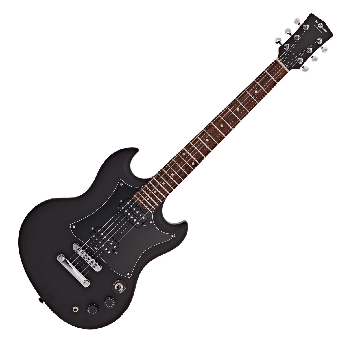Brooklyn Electric Guitar Black 10W Guitar Amp & Accessory Pack