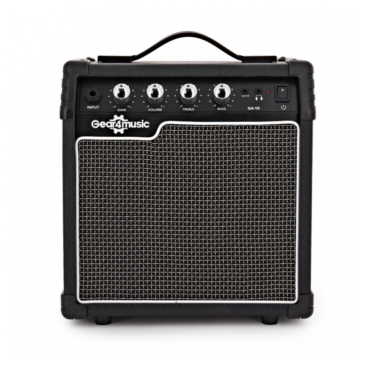 New Jersey Left Handed Electric Guitar Black 10W Guitar Amp & Accessory Pack