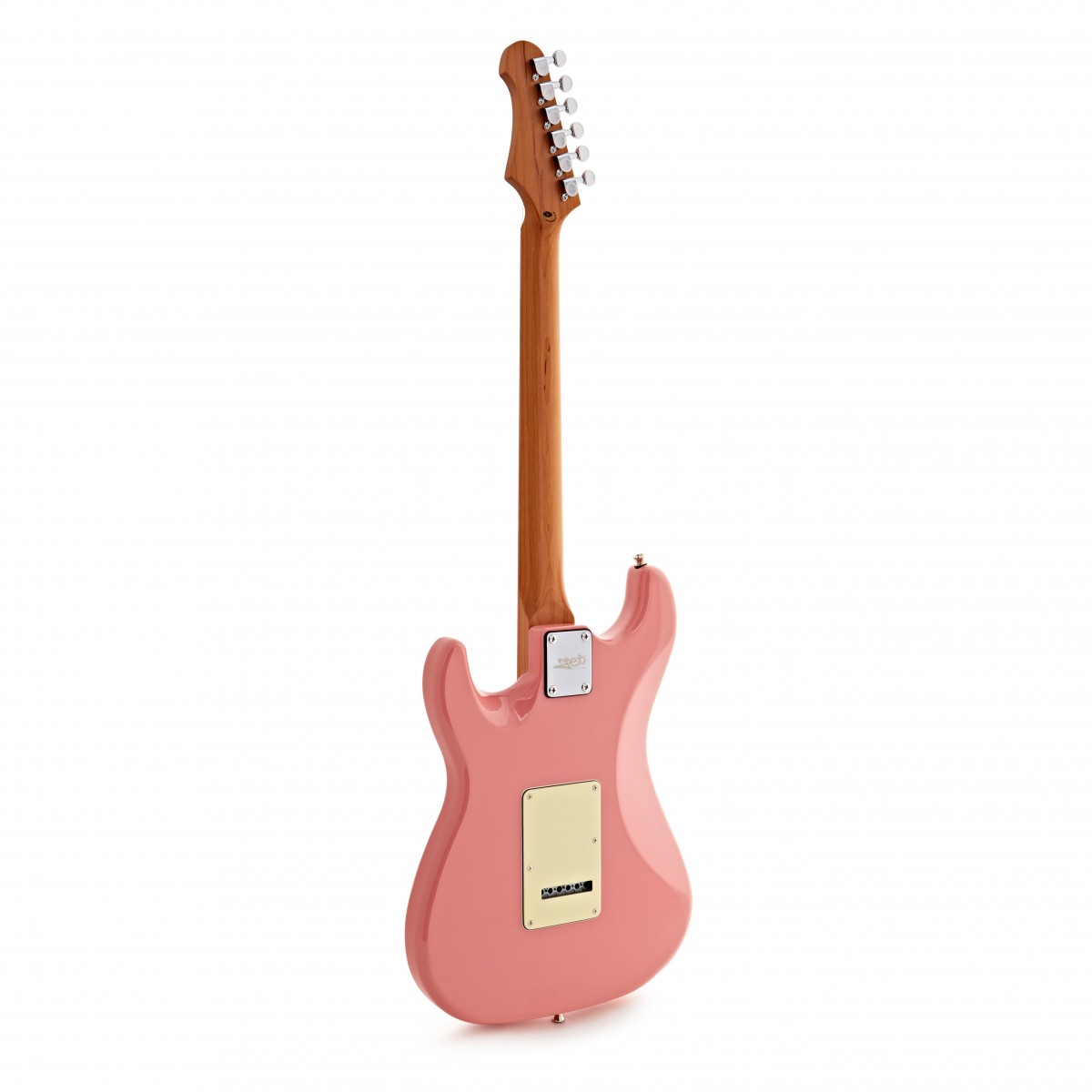 JET Guitars JS-300 Roasted Maple Burgundy Pink
