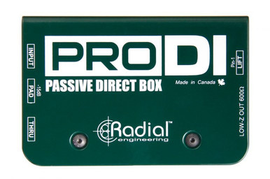Radial PRO-DI Compact passive DI box (mono)