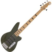 Reverend Guitars Triad 5 Bass Army Green