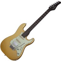 Schecter Nick Johnston Traditional 10th Anniversary HSS Atomic Saffron
