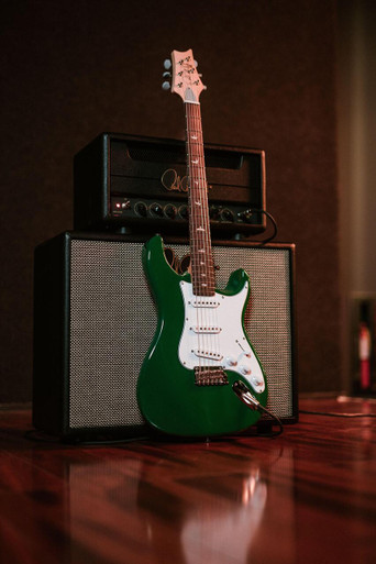 PRS John Mayer SE Silver Sky in Laurel Green, Rosewood Fretboard - Image 6