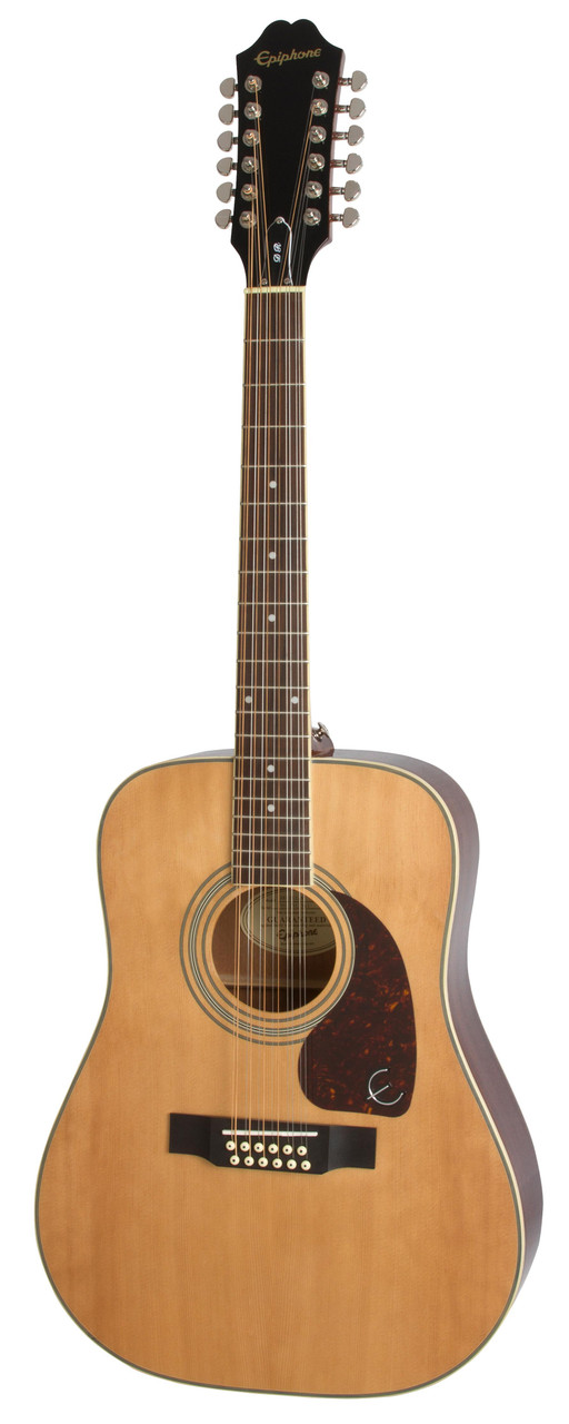 Epiphone Songmaker DR212 12 String Acoustic in Natural - Image 5