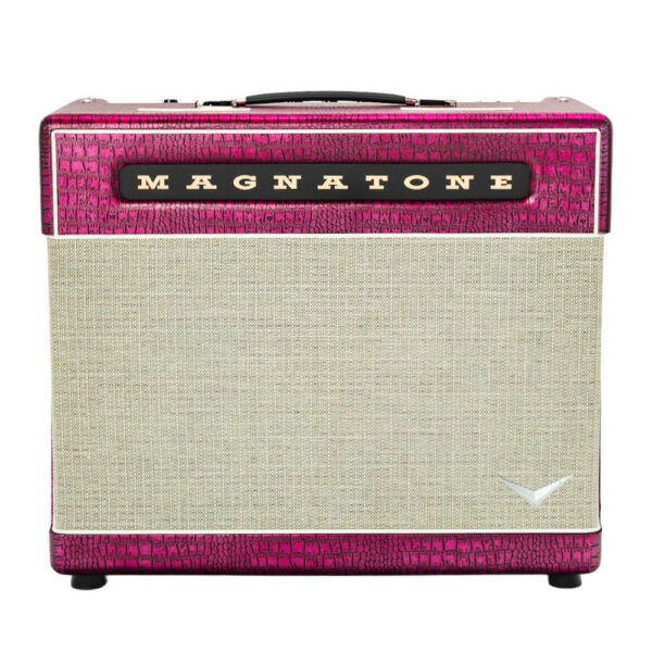 Magnatone Super Fifty-Nine M-80 1x12" Valve Amp Combo in Chrome Grape - Image 2