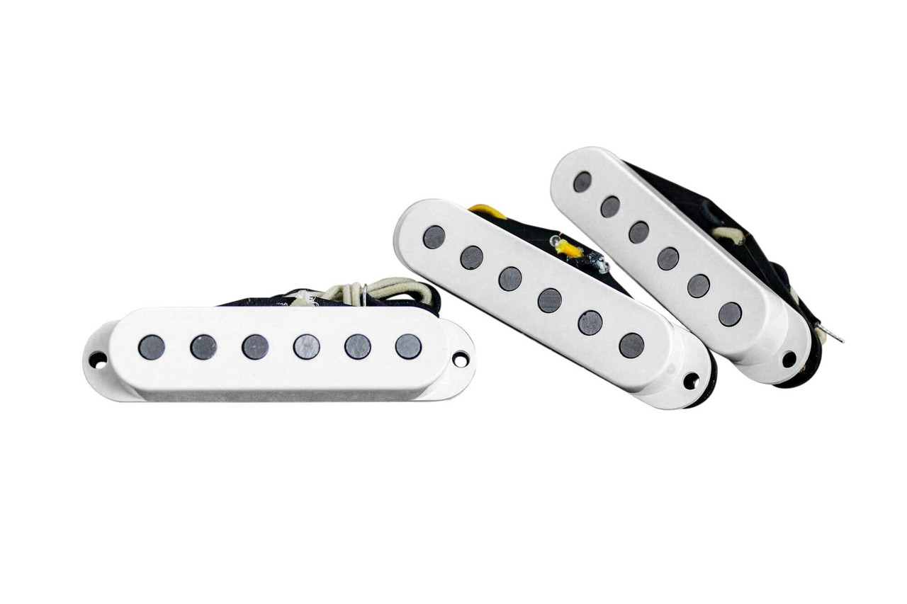 Monty's Guitars The Space Time Continuum Stratocaster Set in White - Image 4