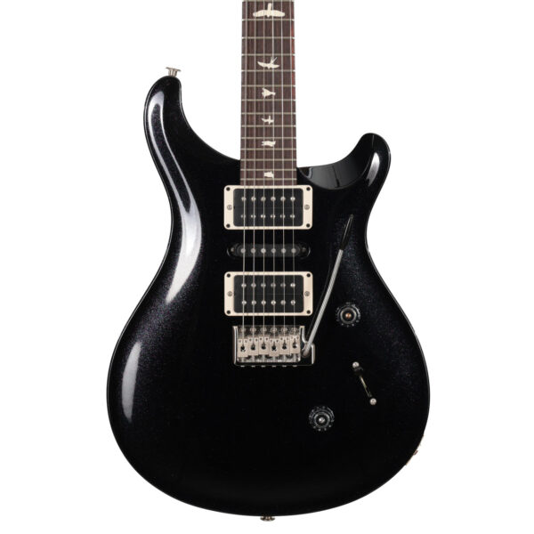 PRS Limited Edition CE 24 Special Electric Guitar in Black Sparkle Custom Colour with Blackout Neck - Image 1