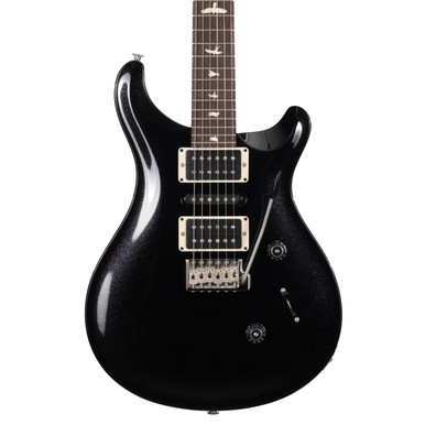 PRS Limited Edition CE 24 Special Electric Guitar in Black Sparkle Custom Colour with Blackout Neck - Image 2