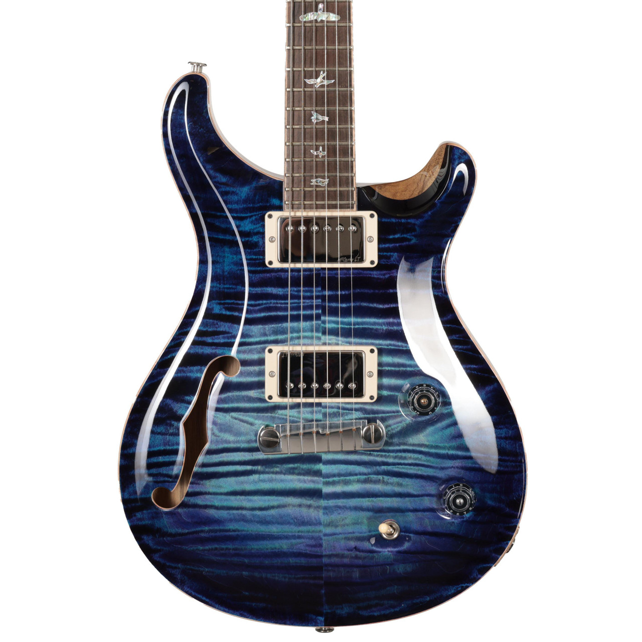 PRS Private Stock McCarty Semi-hollow Electric Guitar in Aqua Violet Glow - Image 1