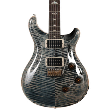 PRS Custom 24 Piezo Electric Guitar in Faded Whale Blue - Image 2
