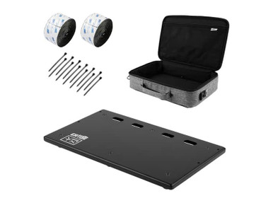 Gator Vertex Travel Lite Pedalboard 17 x 10 Inch Surface with Gig Bag - Image 2