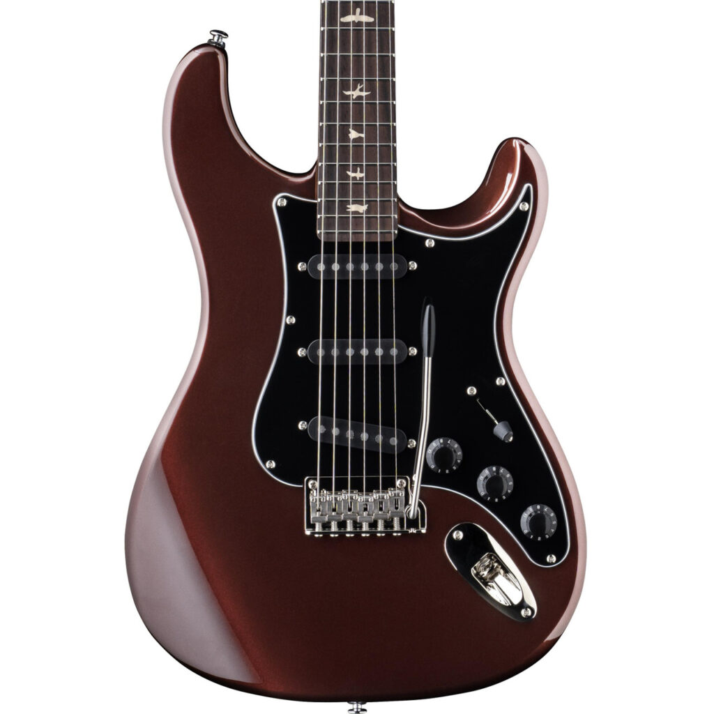 PRS SE John Mayer Silver Sky Defender Electric Guitar in Sedona Red