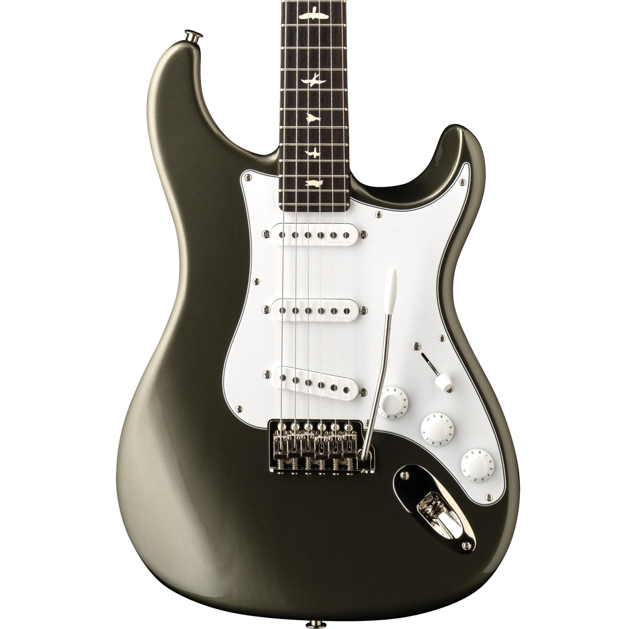 PRS John Mayer Silver Sky Defender Electric Guitar in Willow Green - Image 1