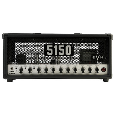 EVH 5150 Iconic Series 15W 6L6 Valve Amp Head in Black - Image 2