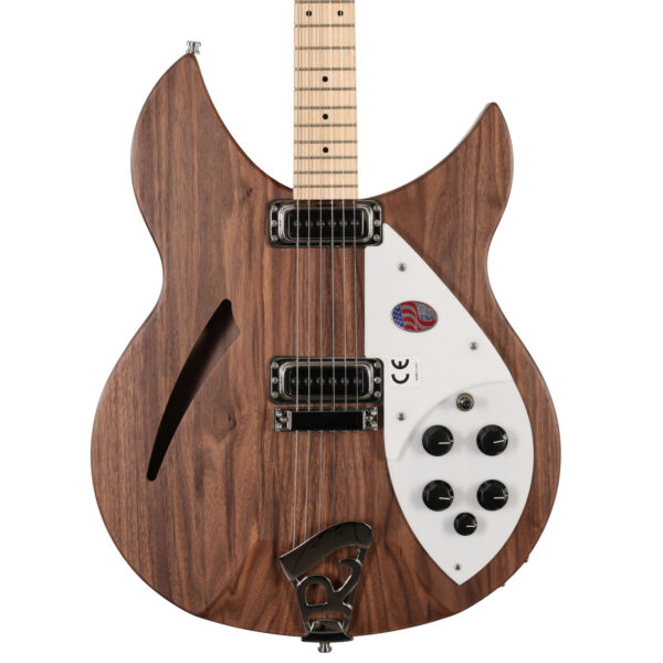 Rickenbacker 330 6-String Semi-Acoustic Electric Guitar in Walnut - Image 1
