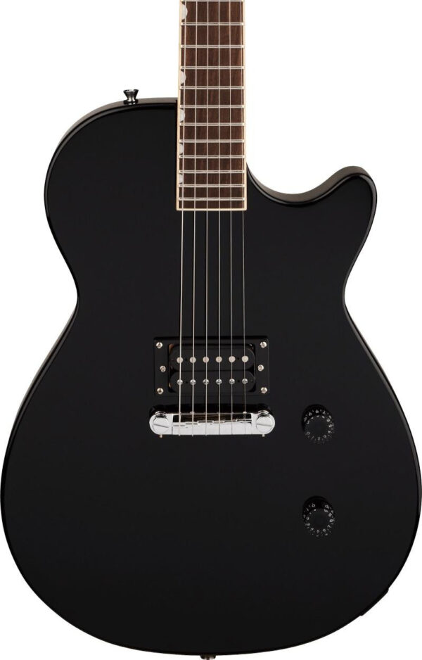 Gretsch Streamliner Jet Club 1 Pickup Electric Guitar in Jet Black - Image 1