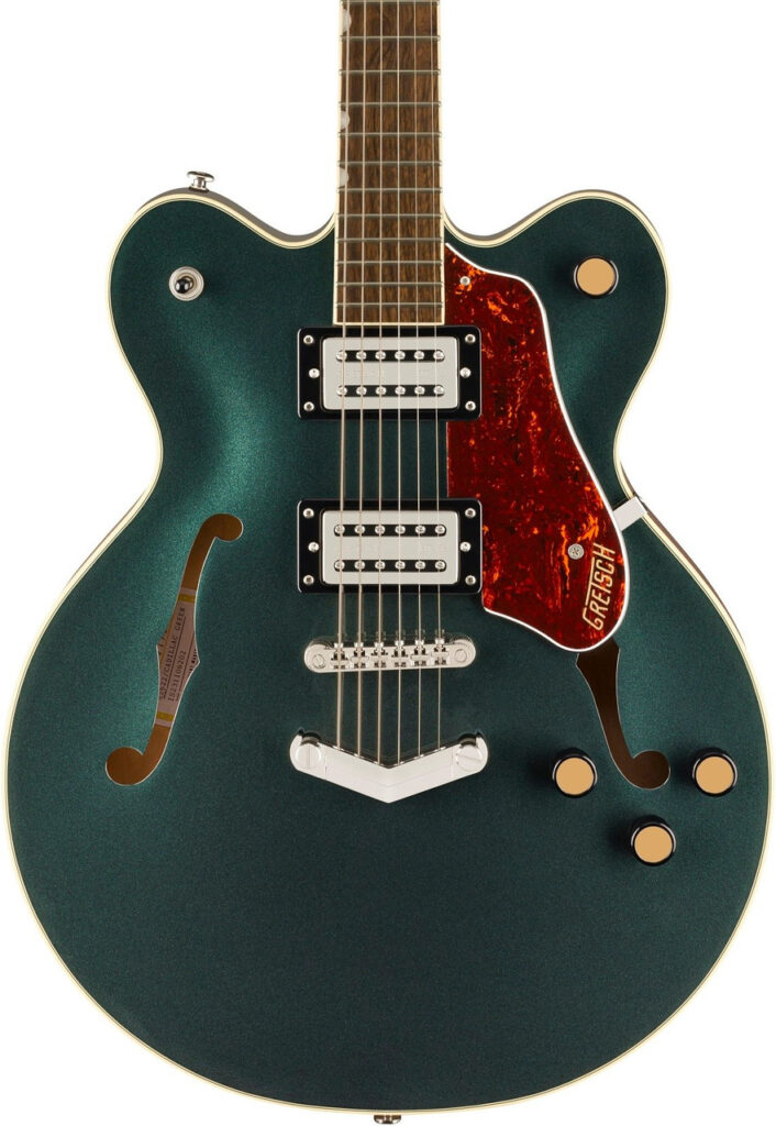 Gretsch G2622 Streamliner Hollow-Body Electric Guitar with V-Stoptail in Cadillac Green
