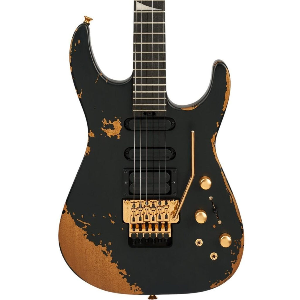 Jackson Pro Series Phil Collen Signature PC1-E Electric Guitar in Worn Black
