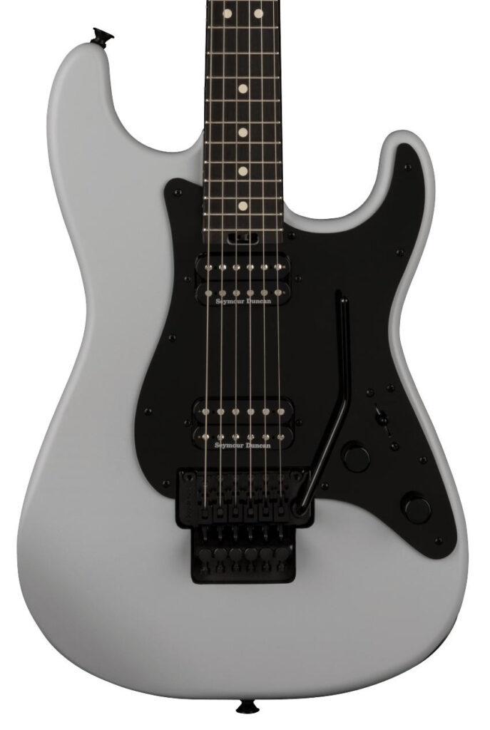 Charvel Pro-Mod So-Cal Style 1 HH FR E Electric Guitar in Satin Primer Gray