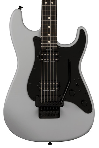 Charvel Pro-Mod So-Cal Style 1 HH FR E Electric Guitar in Satin Primer Gray - Image 2