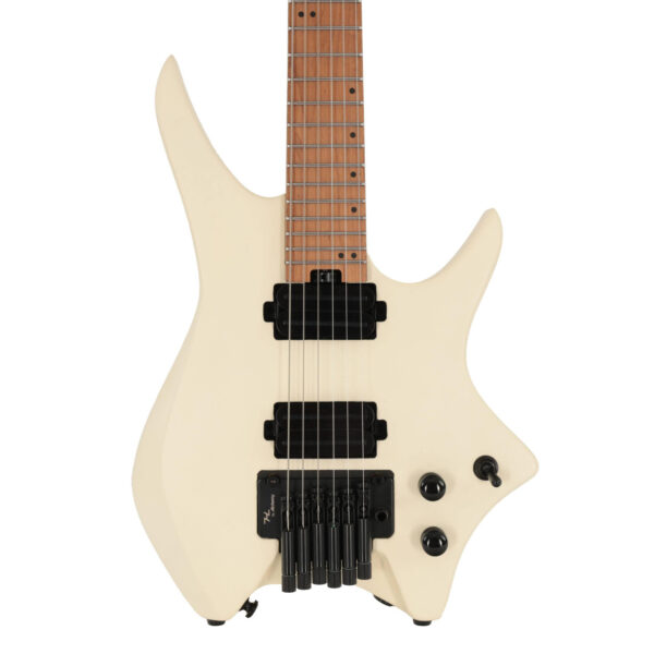 B Stock : HILS NEXT HN4 Headless Electric Guitar in Satin Ivory - 009 - Image 1