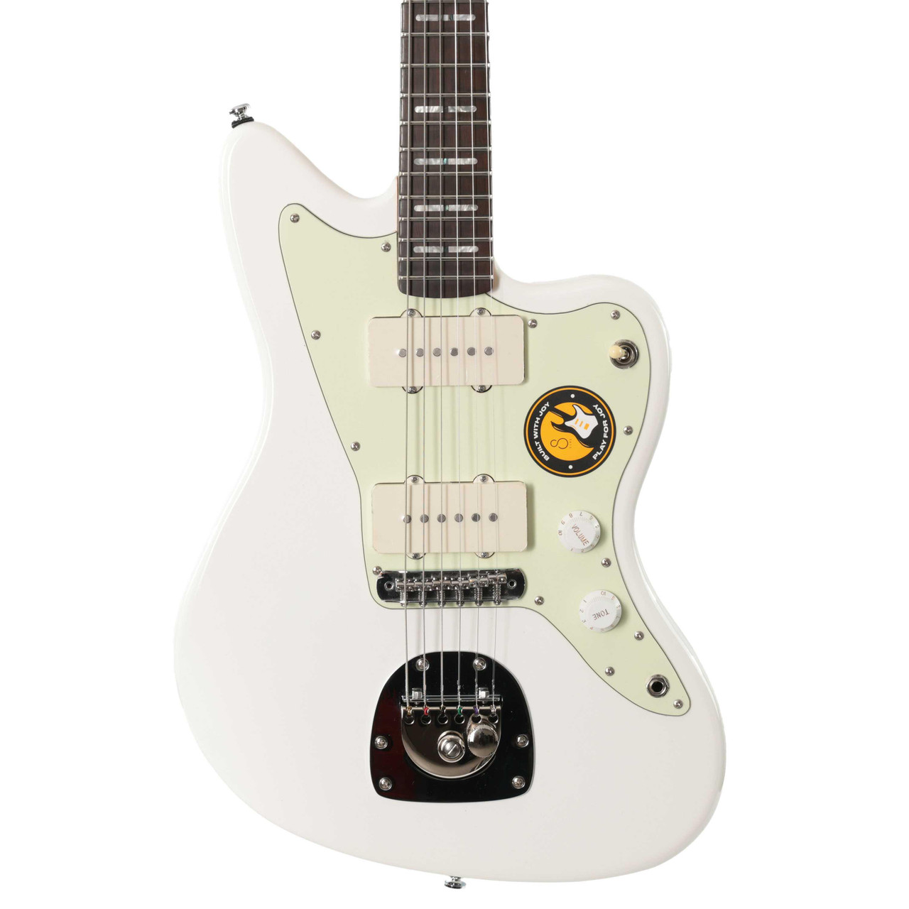 B Stock : Sire Larry Carlton J5 Electric Guitar in White - 002 - Image 1